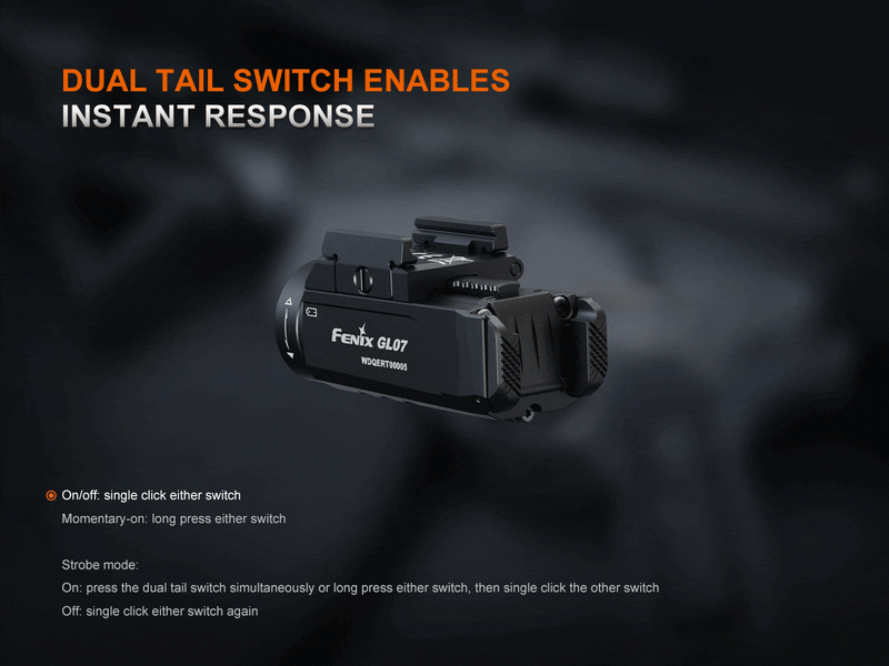 Linterna Fenix para pistolas GL07