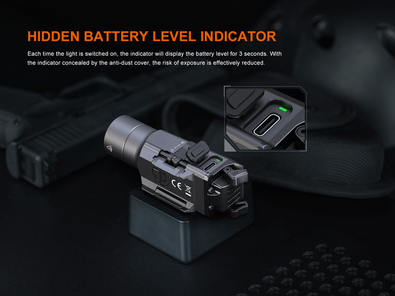 Linterna Fenix para pistolas GL19R V2.0
