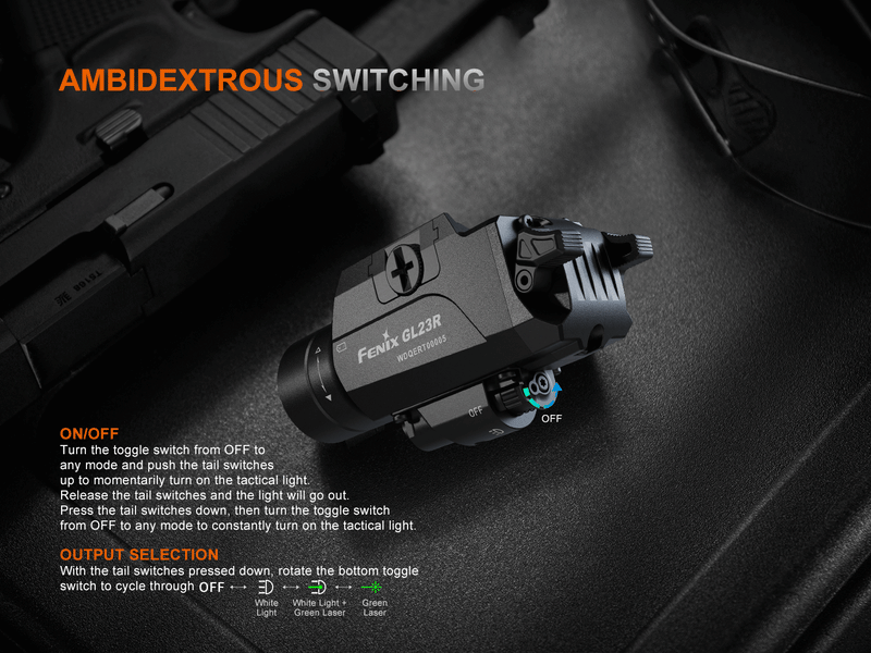 Linterna Fenix para pistolas GL23R