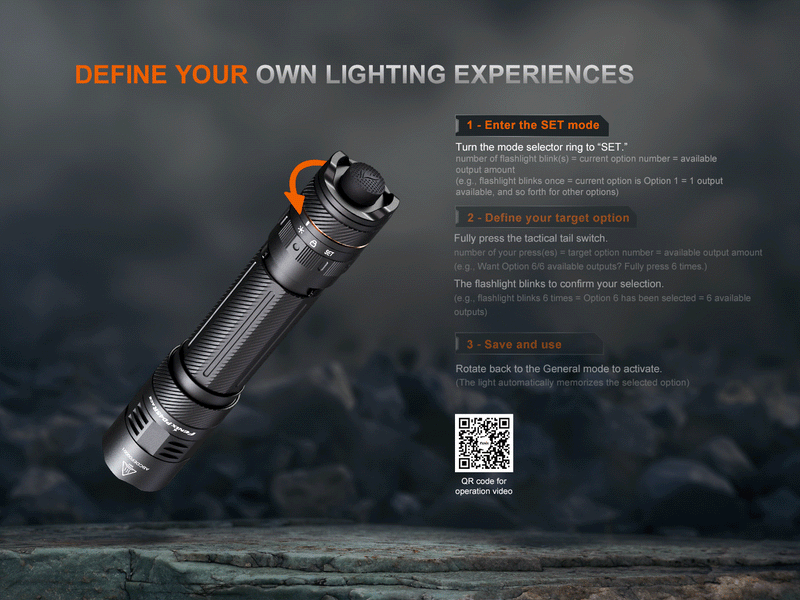 Linterna Fenix PD45R ACE