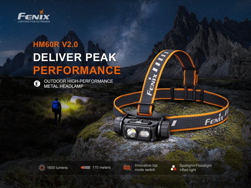 Linterna Frontal Fenix HM60R V2.0