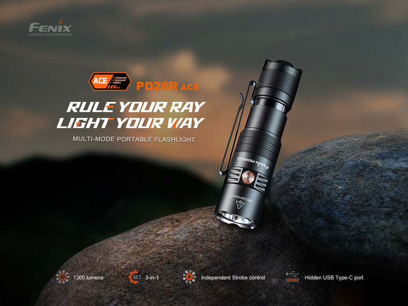 Linterna Fenix PD26R ACE
