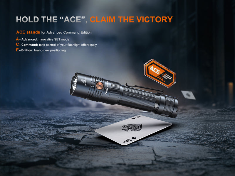 Linterna Recargable Tactica Fenix PD36R ACE